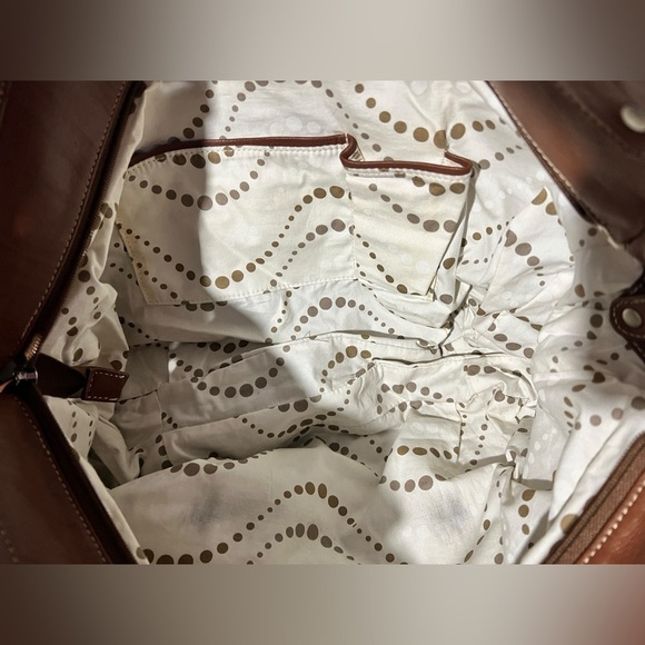 Clark’s England Soft Brown Leather Hobo Handbag/Shoulder Bag - Picture 14 of 16